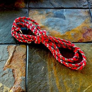 NWOT Dog Leash Handmade 112 in long tip to tip